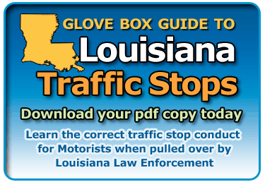 Glove Box Guide to Traffic Stops in Terrebonne Louisiana